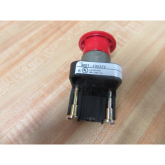 Allen Bradley 800T-FX6A1V Red Button 800TFX6A1V