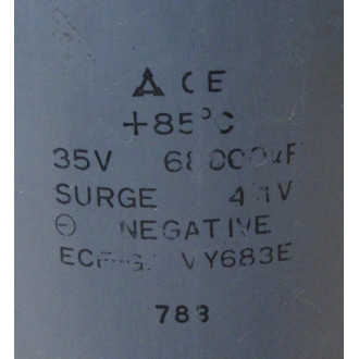 Matsushita ECF-G Capacitor ECFG - Used