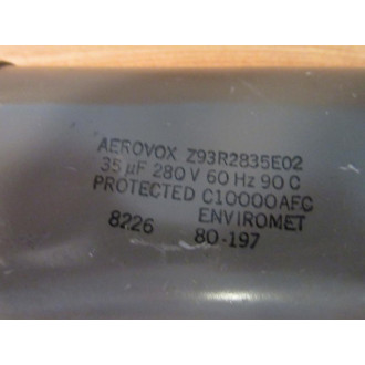 Aerovox Z93R2835E02 Capacitor - Used
