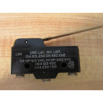 Micro Switch BZ-2RW84T Basic Switch wLever BZ2RW84T (Pack of 2) - Used