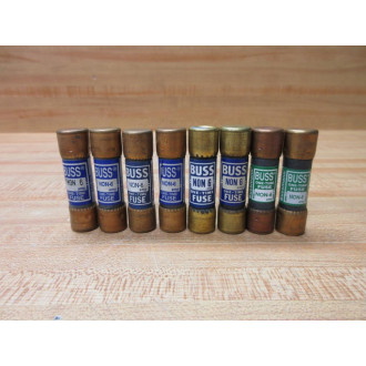Buss NON 6 Bussmann Fuse Cross Ref 4XF87 (Pack of 9) - New No Box