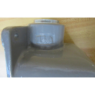 Hubbell 560R9W Receptacle W Back Box - Used