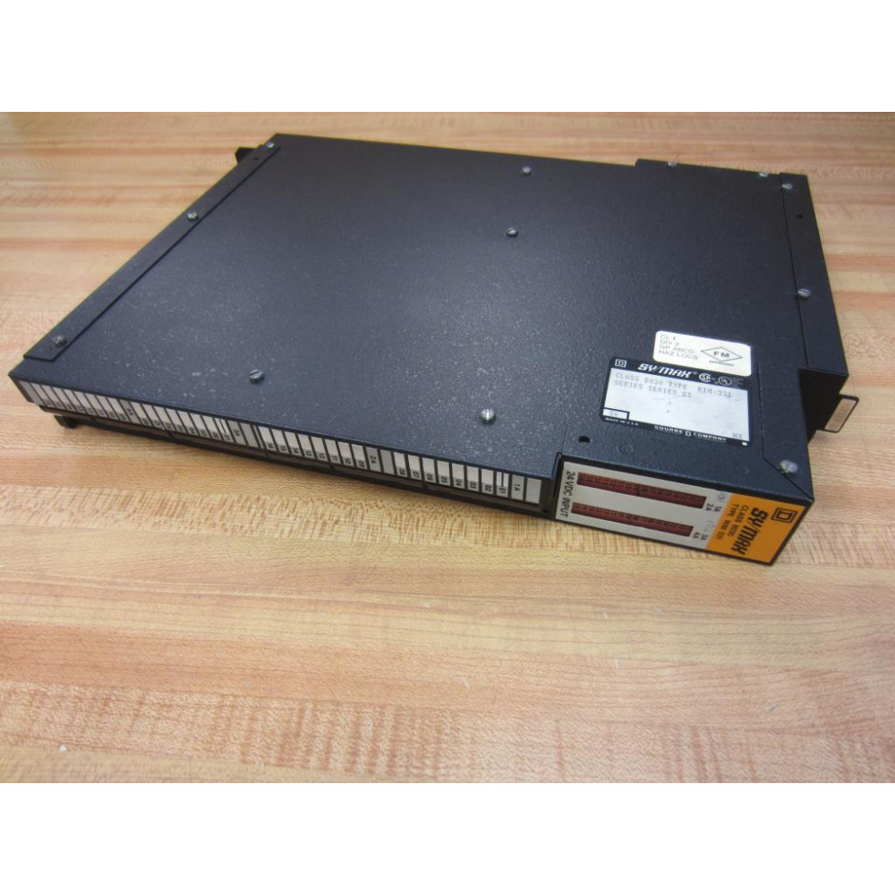Symax 8030-RIM-331 Square D 8030RIM331 Input Module Series G1 - Used Symax 8030-RIM-331 Square D 8030RIM331 Input Module Series G1 - Used