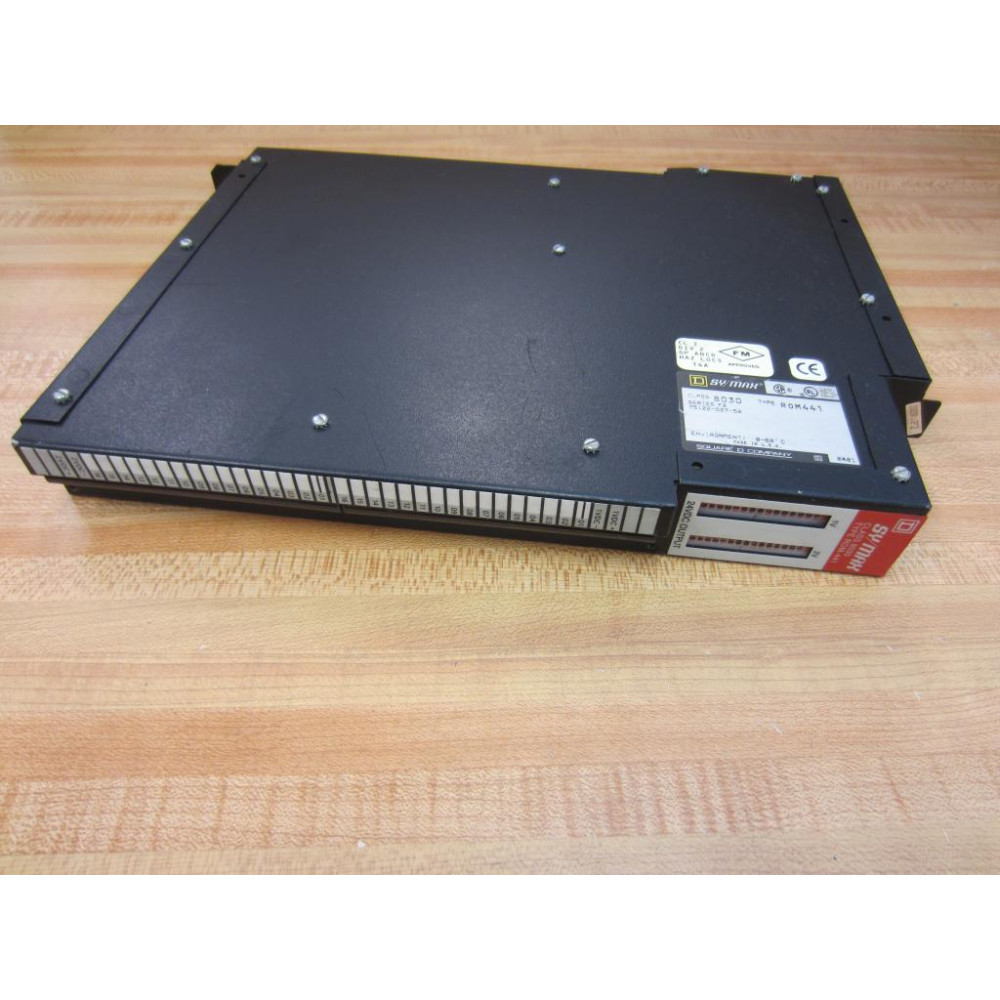 Square D 8030-ROM441 SYMAX Output Module 75122-527-50 Series F2 - Used Square D 8030-ROM441 SYMAX Output Module 75122-527-50 Series F2 - Used