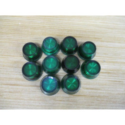 Allen Bradley 800T-N26G Green Lens Cap 800TN26G (Pack of 10) - Used