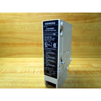Siemens CQDA2WC Auxiliary Switch WMissing Screw - Used