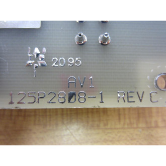 ABB 125P2808-1 Power Distribution Board 125S2808-1 Rev.C - Used