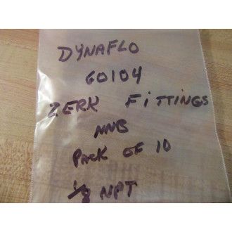 Dynaflo 60104 18" Zerk Fitting (Pack of 10) - New No Box