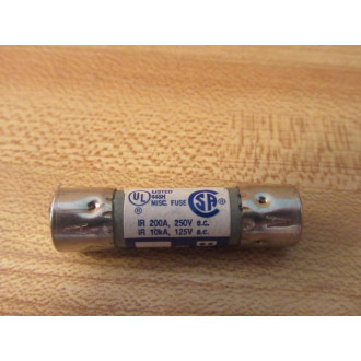 Buss BAF-6 Bussmann Fuse Cross Ref 6C169 (Pack of 10)