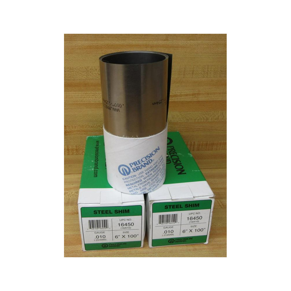 Precision Brand 16450 Steel Shim 16A10 (Pack of 2)