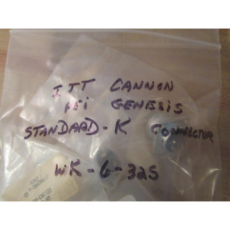 ITT Cannon Electric WK-6-32S Circular Connector WK632S