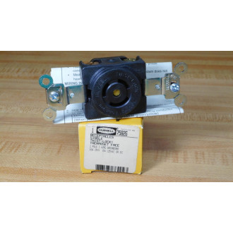 Hubbell HBL7582G HBL Single Receptacle Twist Lock