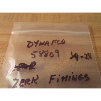 Dynaflo 58809 14"-28 Zerk Fitting (Pack of 8) - New No Box