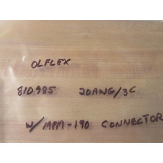 Olflex 810985 Cable wMPM-190 Connector (Pack of 4) - Used