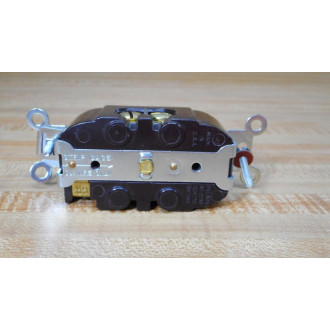 Hubbell 4703 Receptacle Duplex Brown Twist Lock