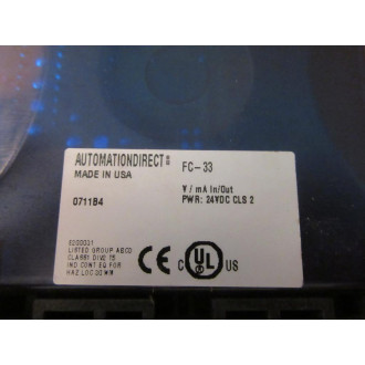 Automation Direct FC-33 Signal Conditioner Isolated FC33 - New No Box