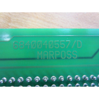 Marposs 6840040557 Circuit Board 6840040557D - Used