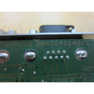 Marposs 6840040142 Circuit Board 6344600400 WO Ribbon Cables - Used