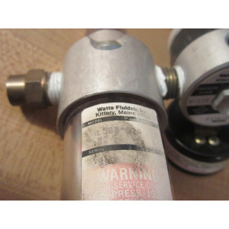Watts Fluid R374-02C Regulator L508-02A - Used