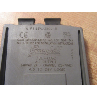 Grayhill 70L-OAC AC Output Module 70L-0AC - New No Box