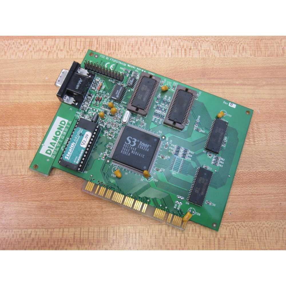 Diamond 23030066-203 Stealth 64DRAM PCI Video Card 23030066203 - Used