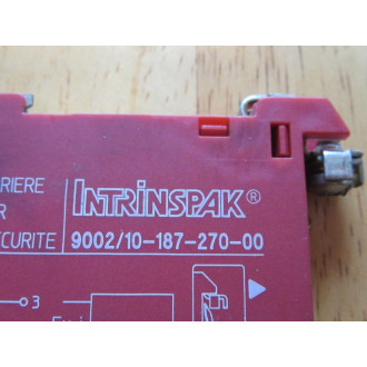 Stahl 900210-187-270-00 Intrinspak Safety Barrier 90021018727000 - Used