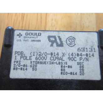 Gould  Shawmut 63131 Power Distribution Block - New No Box