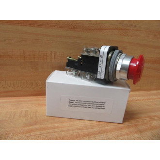 Allen Bradley 800T-FX6BBBX Red Button 800TFX6BBBX