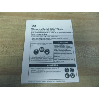 3M 13617 Scotch-Brite EXL Deburring Wheel (Pack of 3)