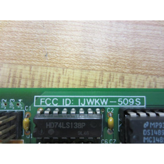 Koutech Systems KW-509S Circuit Board IJWKW-509S + 9 Pin Connector - Used