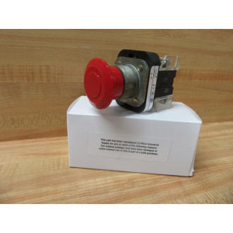 Allen Bradley 800T-FX6NNEX Red Button 800TFX6NNEX