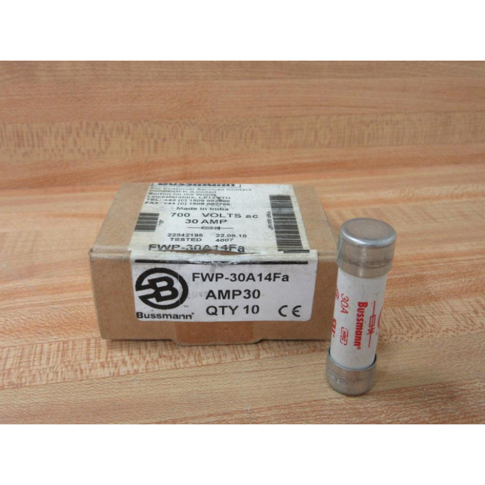 Buss FWP-30A14FA Bussmann Fuse Cross Ref 6F417 (Pack of 10)