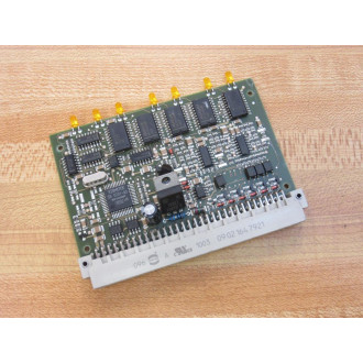 Sigmatek 9636.201.01 Circuit Board 963620101 Scratch on Back - Parts Only