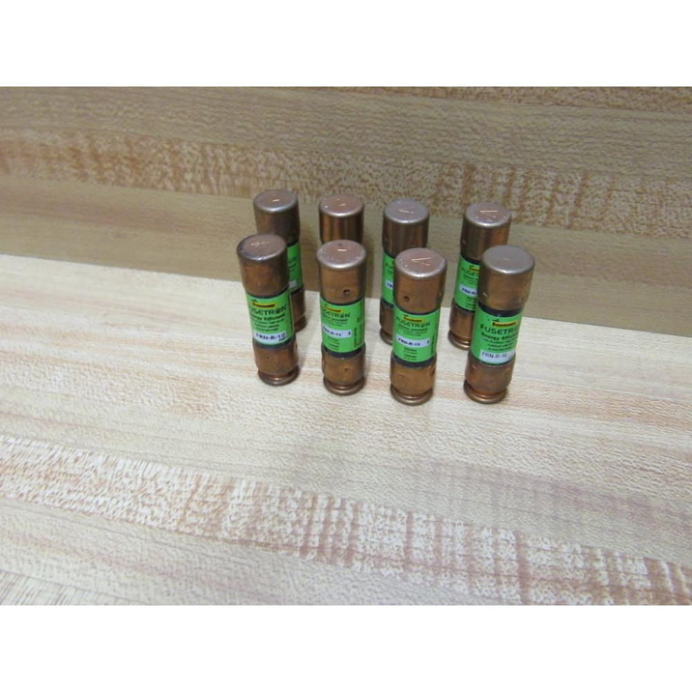 Buss FRN-R-10 Bussmann Fuse Cross Ref 1A693 Energy (Pack of 8) - New No Box