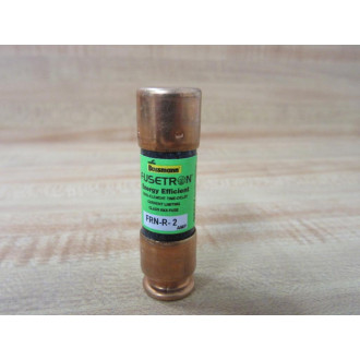 Bussmann FRN-R 2 Fusetron Fuse FRNR2 Green (Pack of 6) - New No Box