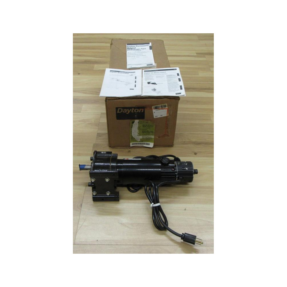 Dayton 4Z129C Gearmotor 2PUX3 WSpeed Control Dayton 4Z129C Gearmotor 2PUX3 WSpeed Control