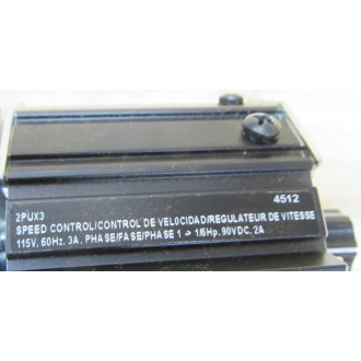 Dayton 4Z129C Gearmotor 2PUX3 WSpeed Control