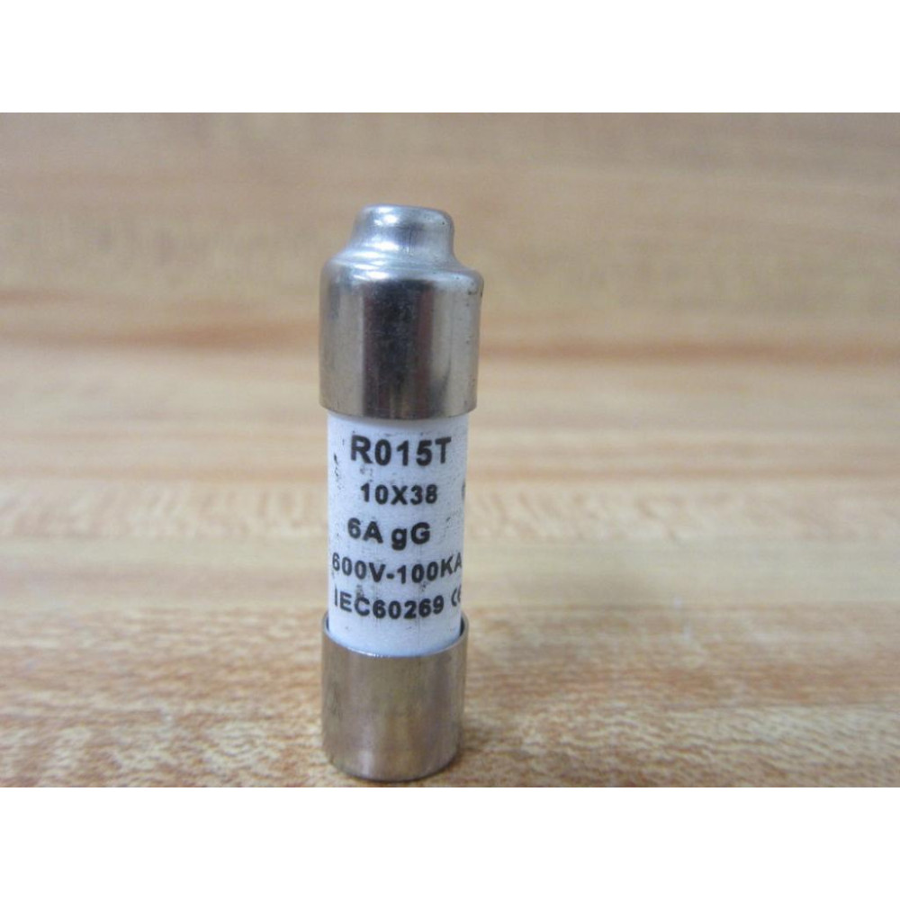 R015T Cylinder Cap Fuse 6A (Pack of 3) - New No Box