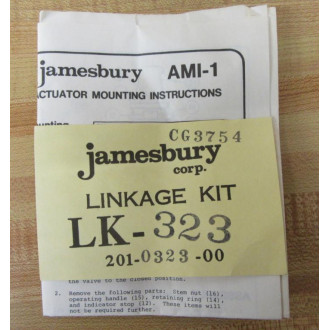 Jamesbury LK-323 Linkage Kit LK323