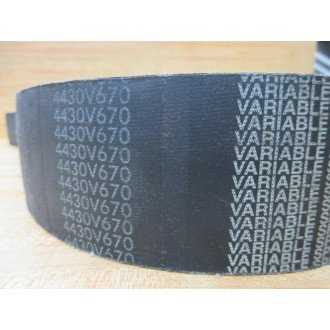 Goodyear 4430V670 Continental Variable Speed Belt