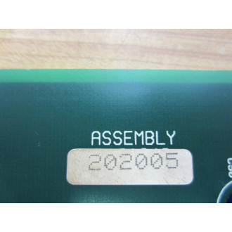 202005 Circuit Board 191839 - Used