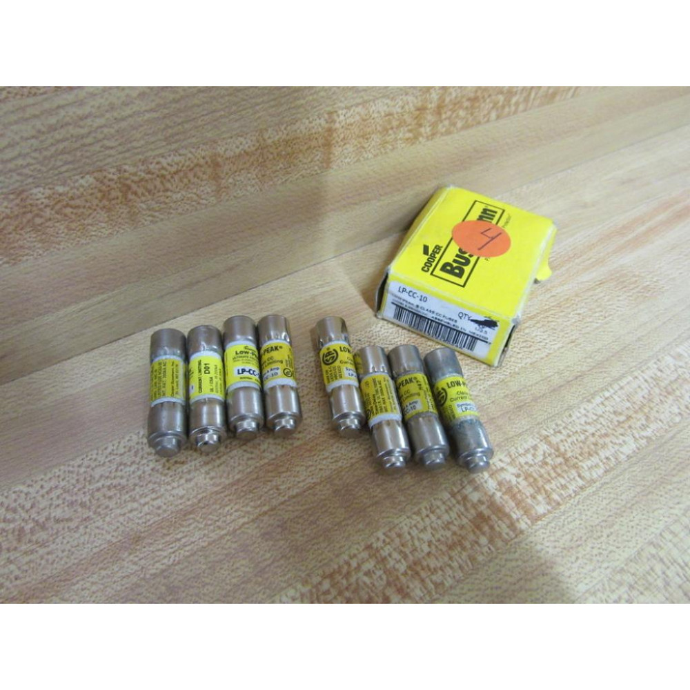 Buss LP-CC-10 Bussmann Fuse Cross Ref 1CX46 (Pack of 8)