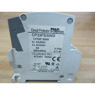 Fuji CP33F-S005 Circuit Protector CP33F-S005 - Used