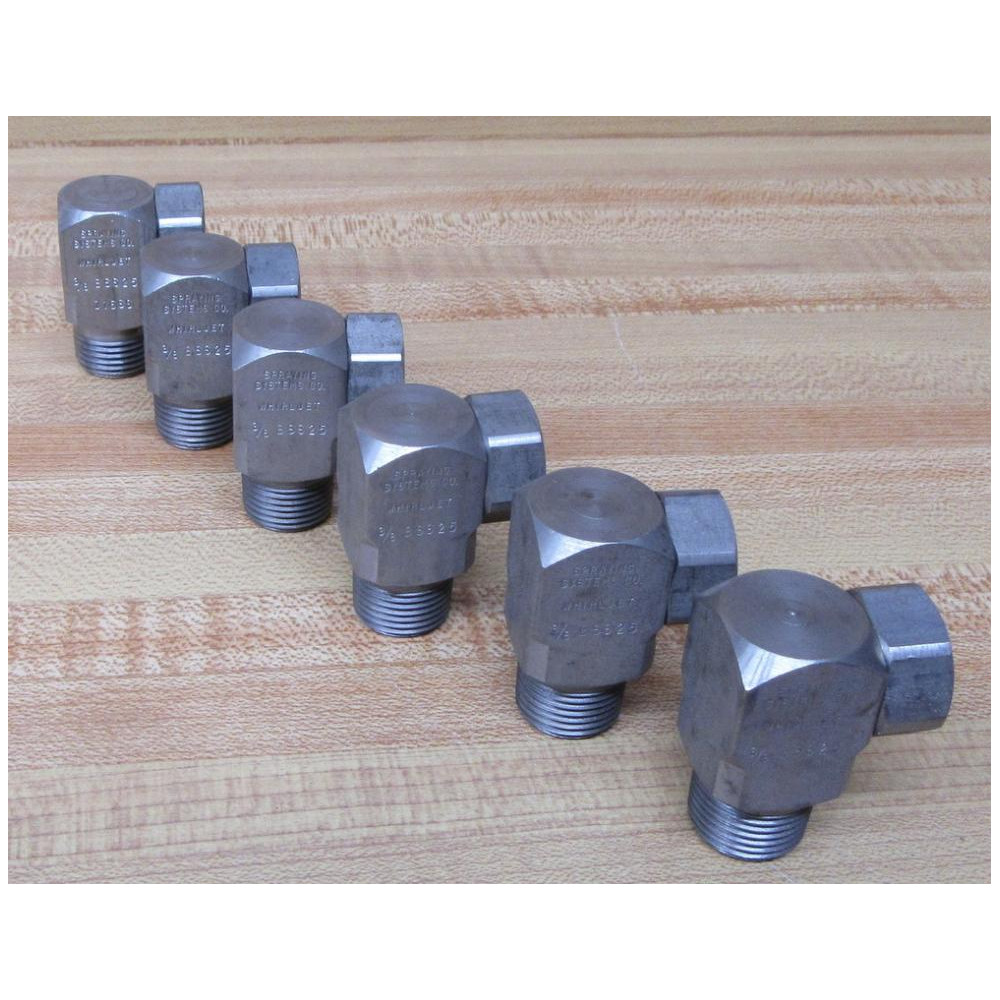S.S. 38 B SS 25 Nozzle 38BSS25 (Pack of 6) - New No Box