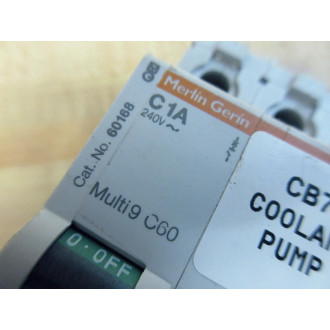 Schneider Merlin Gerin Square D 60168 Circuit Breaker 3P C1A - Used