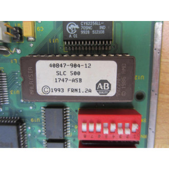 Allen Bradley 40847-289-51 Circuit Board 1747-ASB Rev.H+A4087-289-51 H - Used