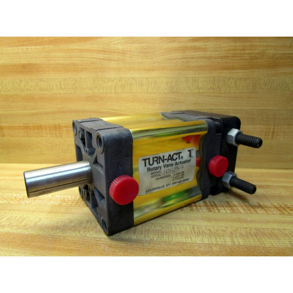 Turn-Act 123-111-04 Rotary Vane Actuator 12311104 - New No Box Turn-Act 123-111-04 Rotary Vane Actuator 12311104 - New No Box