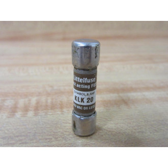 Littelfuse KLK 20 Fuse Cross Ref 486K17, KLK020 (Pack of 12) - New No Box