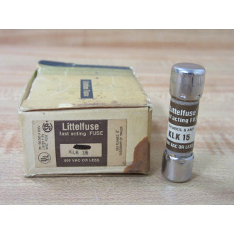 Littelfuse KLK-15 Fast Acting Fuse KLK-15A (Pack of 7)