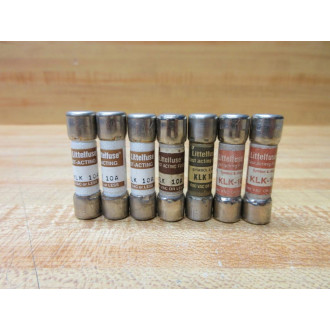 Littelfuse KLK 10 Fuse KLK-10A (Pack of 7) - New No Box